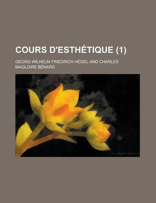 Book cover for Cours D'Esthetique (1)