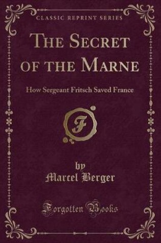 Cover of The Secret of the Marne