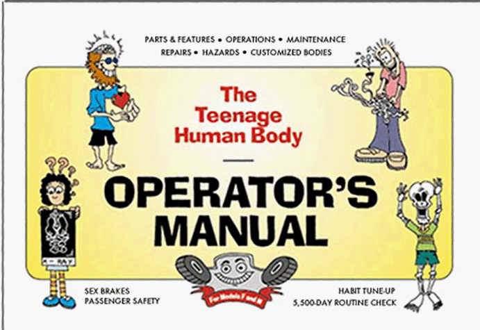 Book cover for The Teenage Human Body Operator's Manual