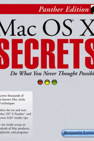 Cover of Mac OS X Secrets