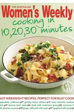 Cover of Cooking in 10, 20, 30 Minutes