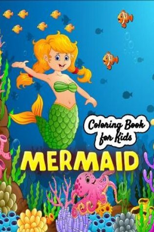 Cover of Mermaid coloring book for Kids