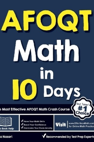 Cover of AFOQT Math in 10 Days