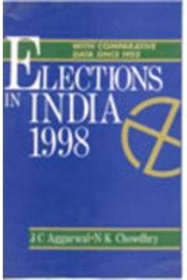 Book cover for Elections in India 1998