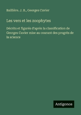 Book cover for Les vers et les zoophytes