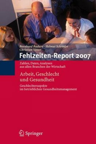 Cover of Fehlzeiten-Report 2007