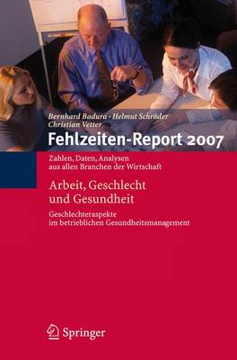 Book cover for Fehlzeiten-Report 2007