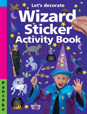 Book cover for Let's Decorate Wizard Stickers