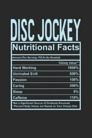 Cover of Disc Jockey Nutritional Facts