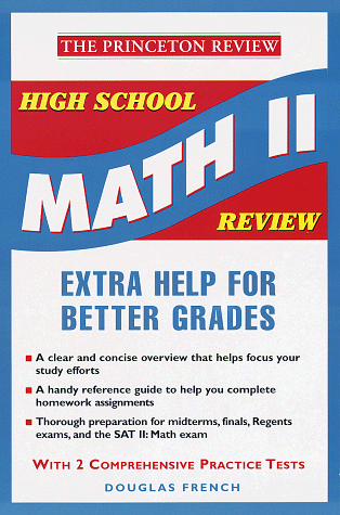 Book cover for High School Math II Review