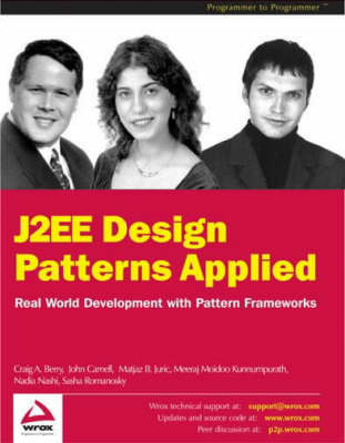 Book cover for J2EE Design Patterns Applied