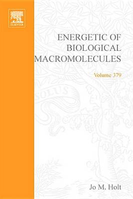 Book cover for Energetics of Biological Macromolecules, Part D