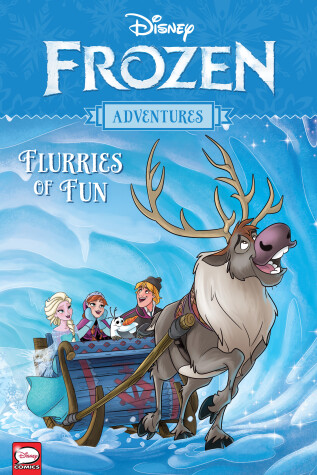 Book cover for Disney Frozen Adventures: Flurries of Fun