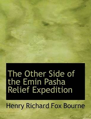 Book cover for The Other Side of the Emin Pasha Relief Expedition