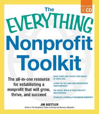 Book cover for The Everything Nonprofit Toolkit