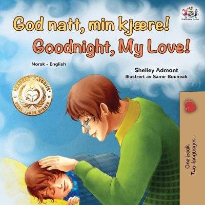 Book cover for Goodnight, My Love! (Norwegian English Bilingual Children's Book)