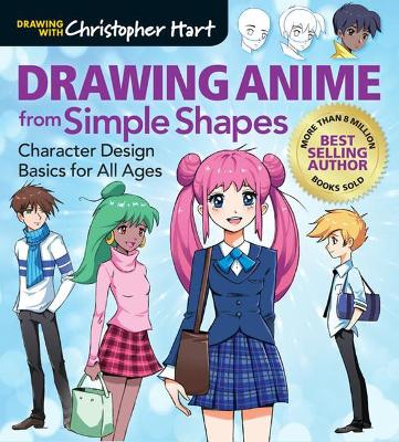 Book cover for Drawing Anime from Simple Shapes