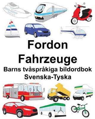 Book cover for Svenska-Tyska Fordon/Fahrzeuge Barns tvåspråkiga bildordbok