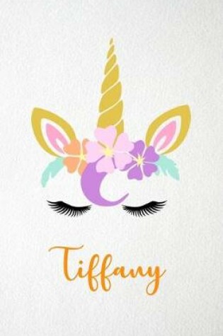 Cover of Tiffany A5 Lined Notebook 110 Pages