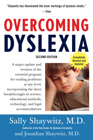 Book cover for Overcoming Dyslexia (2020 Edition)