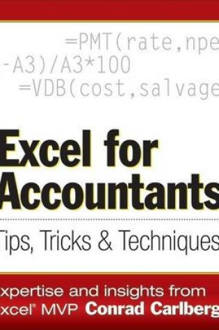 Cover of Excel for Accountants: Tips, Tricks & Techniques