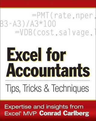 Book cover for Excel for Accountants: Tips, Tricks & Techniques