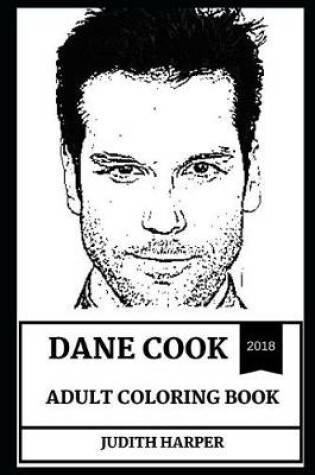 Cover of Dane Cook Adult Coloring Book