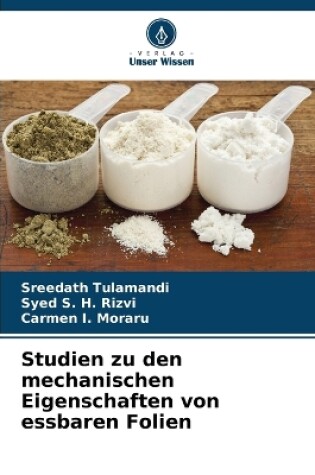 Cover of Studien zu den mechanischen Eigenschaften von essbaren Folien