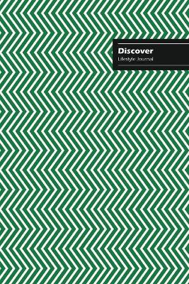 Book cover for Discover Lifestyle Journal, Creative Write-in Notebook, Dotted Lines, Wide Ruled, Medium Size (A5) 6 x 9 Inch (Green)