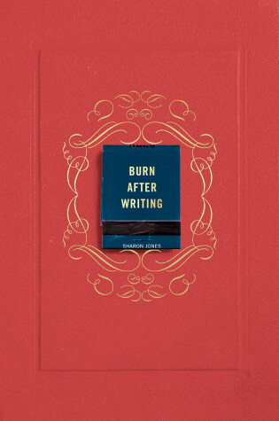 Book cover for Burn After Writing (Coral)