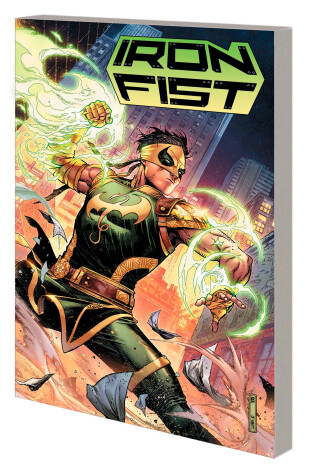 Book cover for Iron Fist: The Shattered Sword
