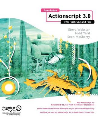 Book cover for Foundation ActionScript 3.0 with Flash Cs3 and Flex