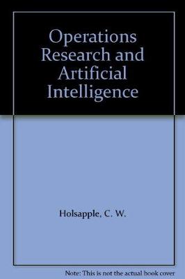 Book cover for Operations Research and Artificial Intelligence