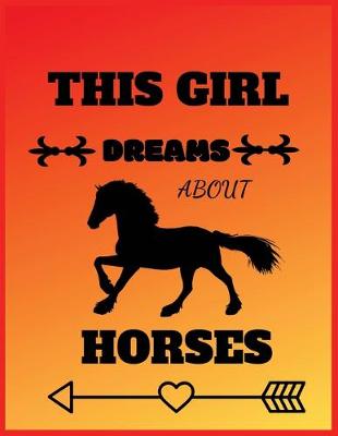 Book cover for This girl dreams about horses