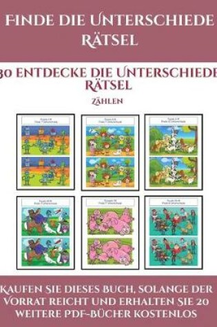 Cover of Vorschulische Arbeitsmappen (Finde die Unterschiede Ratsel)