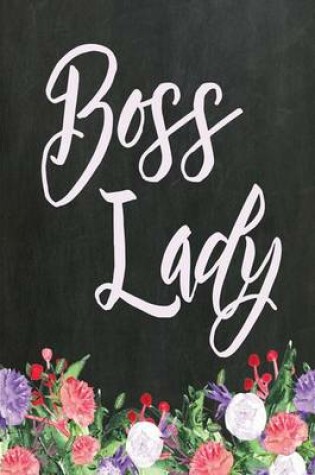 Cover of Chalkboard Journal - Boss Lady (Lilac)