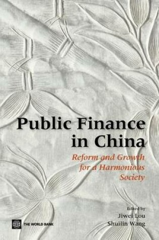 Cover of Public Finance in China