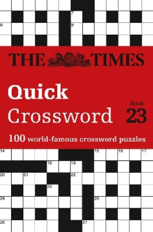 Cover of The Times Quick Crossword Book 23