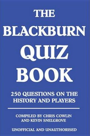Cover of The Blackburn Quiz Book