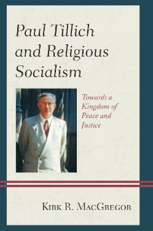 Cover of Paul Tillich and Religious Socialism