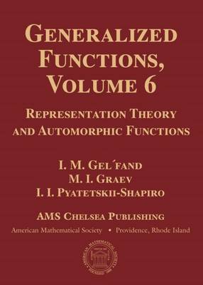 Book cover for Generalized Functions, Volume 6