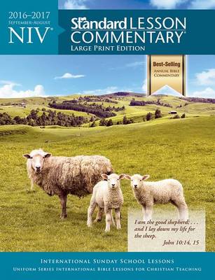 Book cover for Niv(r) Standard Lesson Commentary(r) Large Print Edition 2016-2017