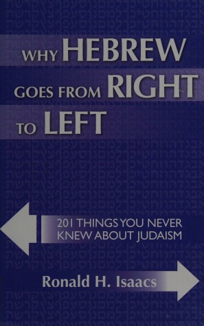 Book cover for Why Hebrew Goes from Right to Left