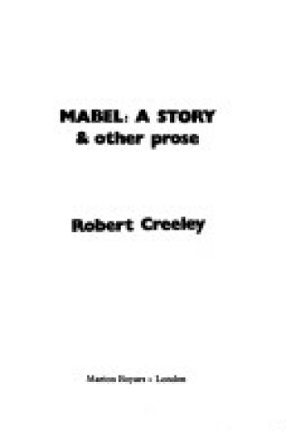 Cover of Mabel