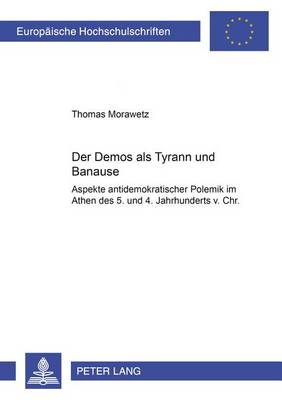 Book cover for Der Demos ALS Tyrann Und Banause