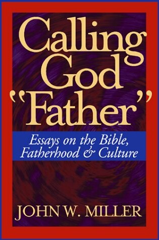 Cover of Calling God Father