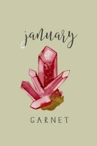 Cover of January Birthstone Garnet