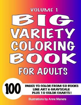 Book cover for Big Variety Coloring Book