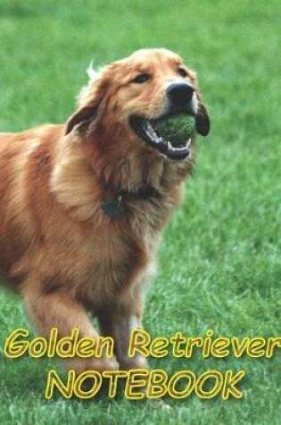 Cover of Golden Retriever NOTEBOOK