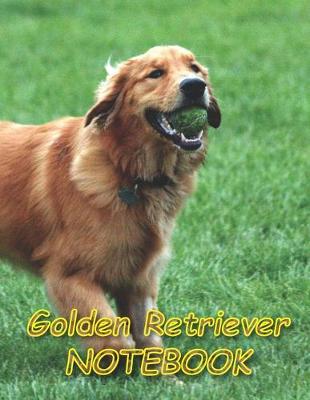 Book cover for Golden Retriever NOTEBOOK